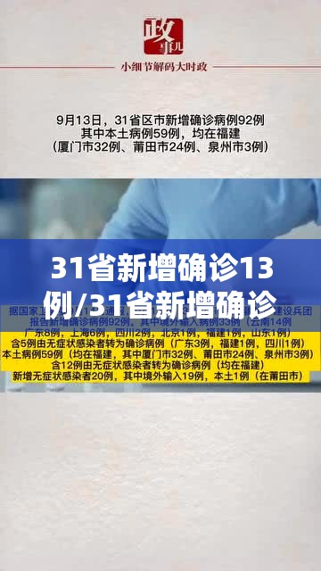 31省新增确诊13例/31省新增确诊病例23例