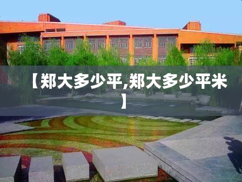 【郑大多少平,郑大多少平米】