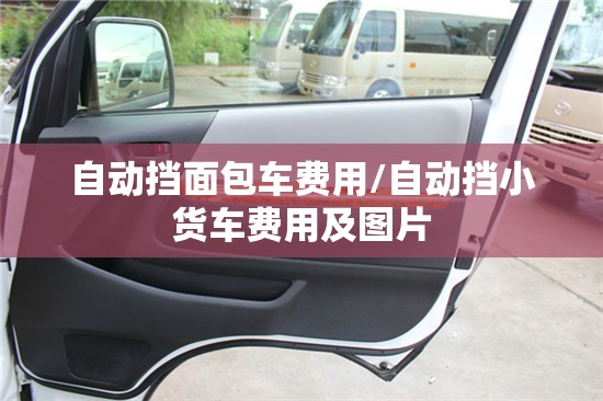 自动挡面包车费用/自动挡小货车费用及图片 自动挡面包车费用/自动挡小货车费用及图片