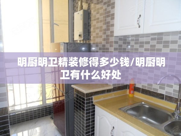 明厨明卫精装修得多少钱/明厨明卫有什么好处 明厨明卫精装修得多少钱/明厨明卫有什么好处