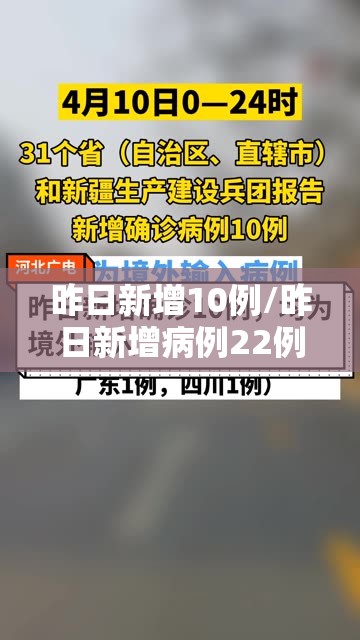 昨日新增10例/昨日新增病例22例 昨日新增10例/昨日新增病例22例