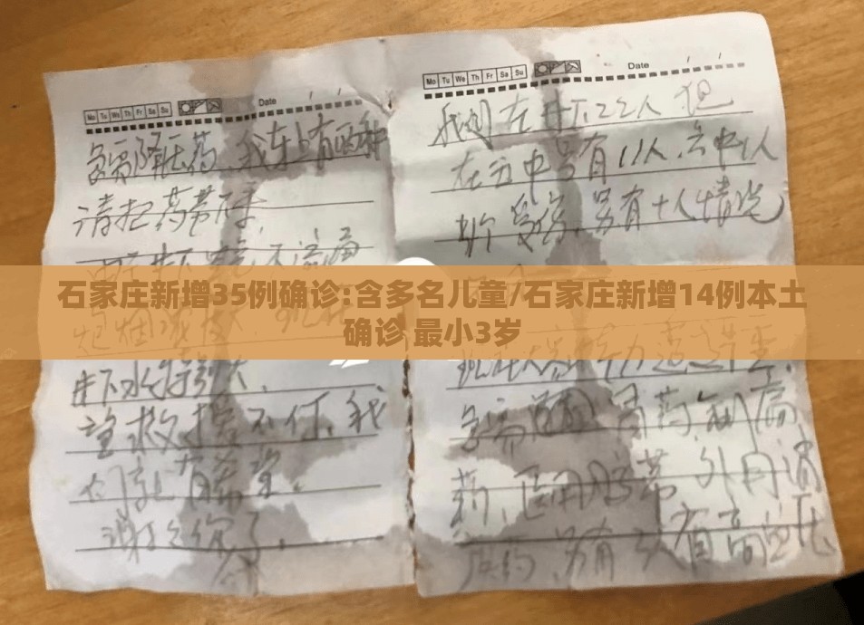石家庄新增35例确诊:含多名儿童/石家庄新增14例本土确诊 最小3岁 石家庄新增35例确诊:含多名儿童/石家庄新增14例本土确诊 最小3岁