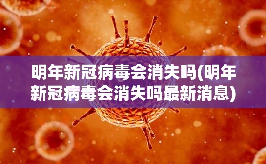 明年新冠病毒会消失吗(明年新冠病毒会消失吗最新消息) 明年新冠病毒会消失吗(明年新冠病毒会消失吗最新消息)