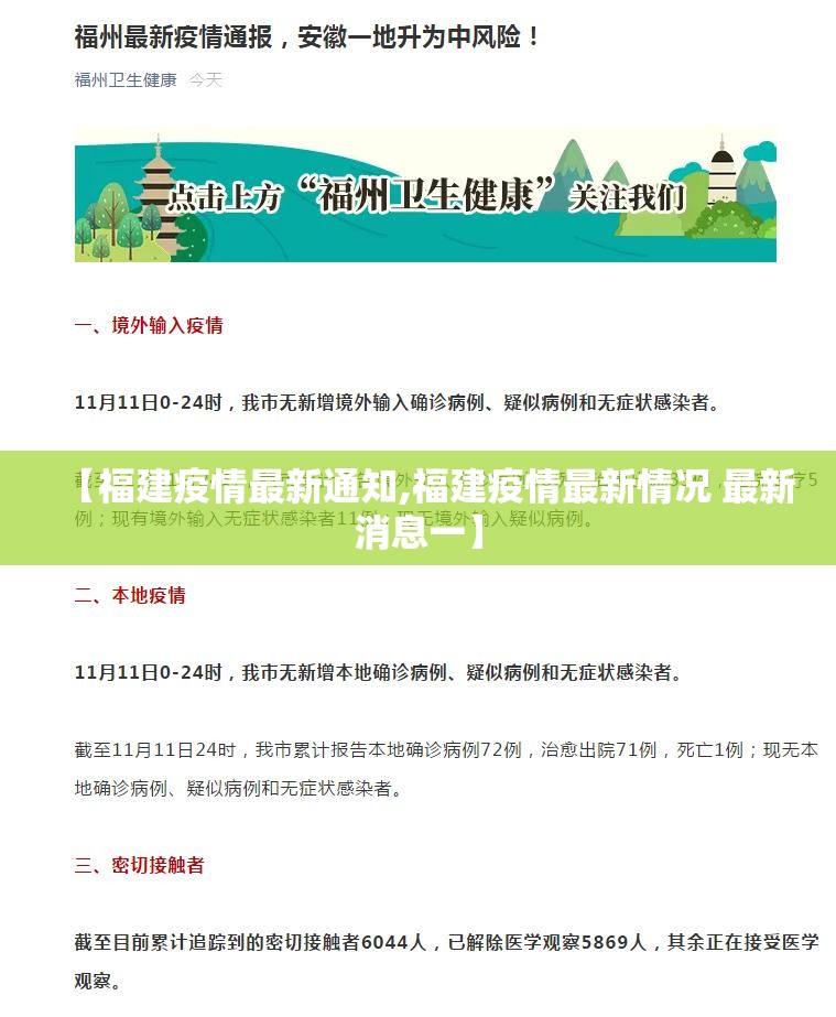 【福建疫情最新通知,福建疫情最新情况 最新消息一】
