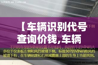 【车辆识别代号查询价钱,车辆识别代号免费查询】 【车辆识别代号查询价钱,车辆识别代号免费查询】