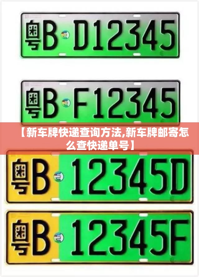 【新车牌快递查询方法,新车牌邮寄怎么查快递单号】