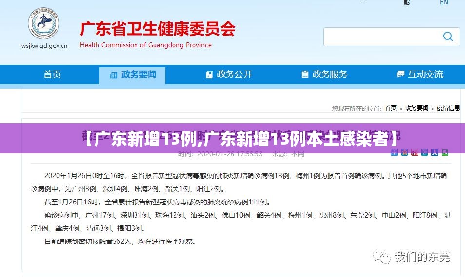【广东新增13例,广东新增13例本土感染者】 【广东新增13例,广东新增13例本土感染者】