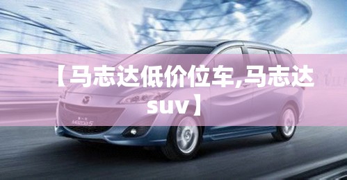 【马志达低价位车,马志达suv】