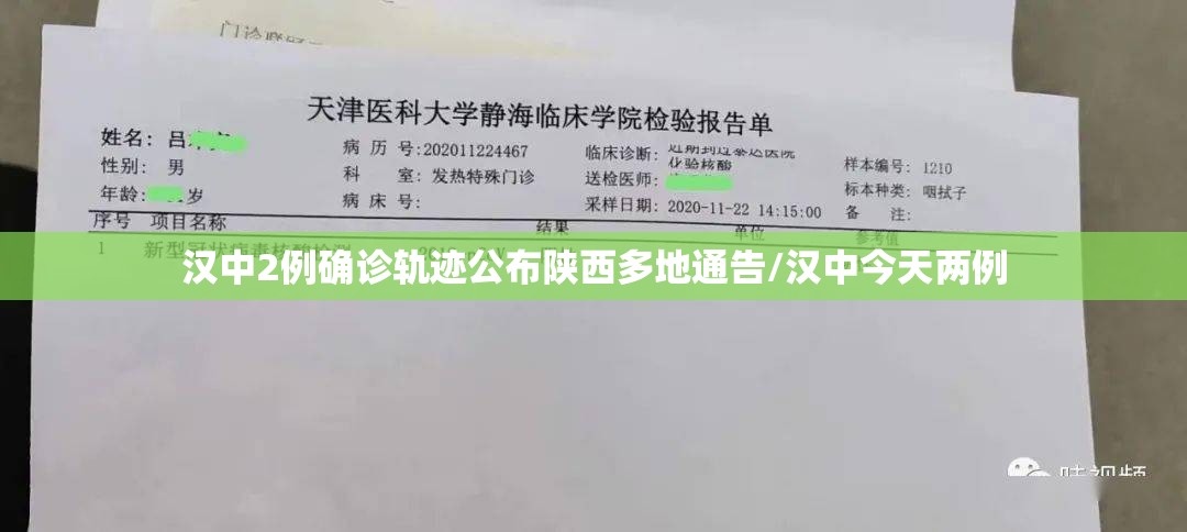 汉中2例确诊轨迹公布陕西多地通告/汉中今天两例 汉中2例确诊轨迹公布陕西多地通告/汉中今天两例