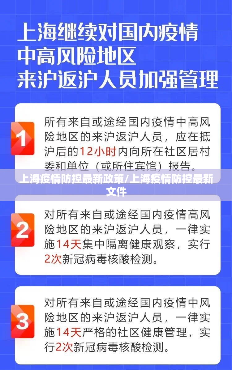 上海疫情防控最新政策/上海疫情防控最新文件 上海疫情防控最新政策/上海疫情防控最新文件
