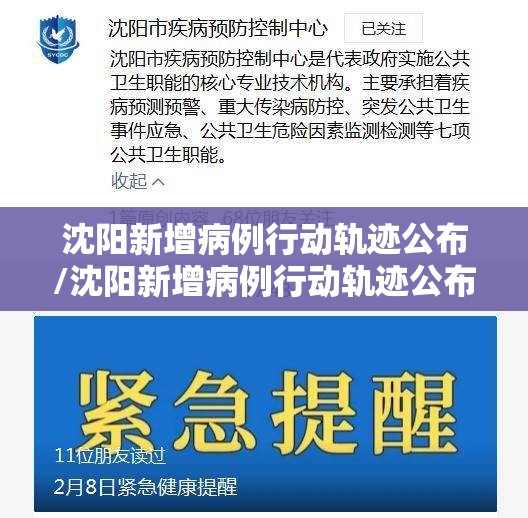 沈阳新增病例行动轨迹公布/沈阳新增病例行动轨迹公布最新 沈阳新增病例行动轨迹公布/沈阳新增病例行动轨迹公布最新