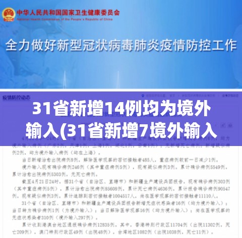 31省新增14例均为境外输入(31省新增7境外输入)