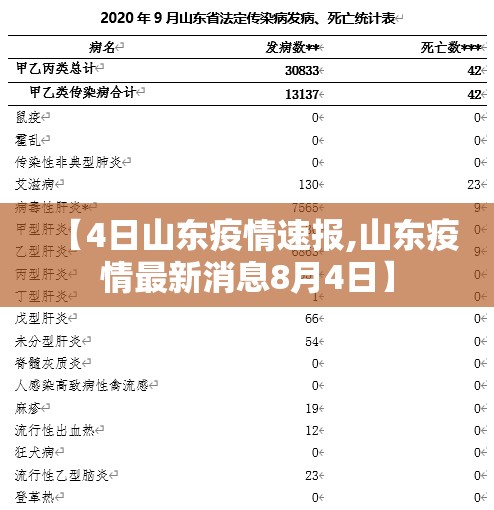 【4日山东疫情速报,山东疫情最新消息8月4日】