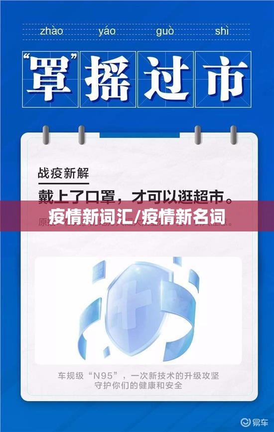疫情新词汇/疫情新名词