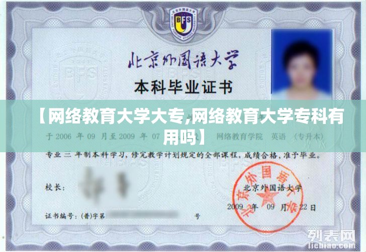 【网络教育大学大专,网络教育大学专科有用吗】