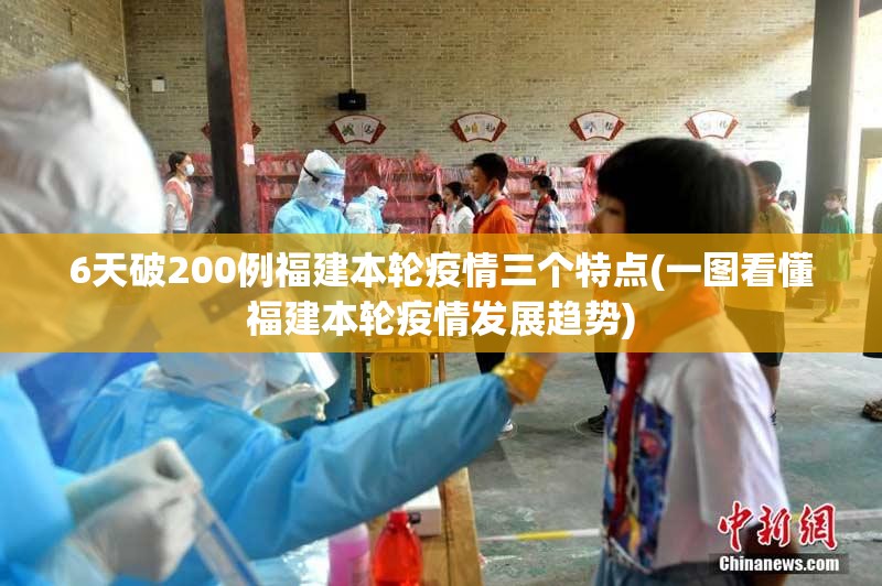6天破200例福建本轮疫情三个特点(一图看懂福建本轮疫情发展趋势)