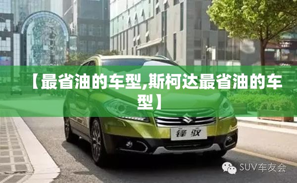 【最省油的车型,斯柯达最省油的车型】