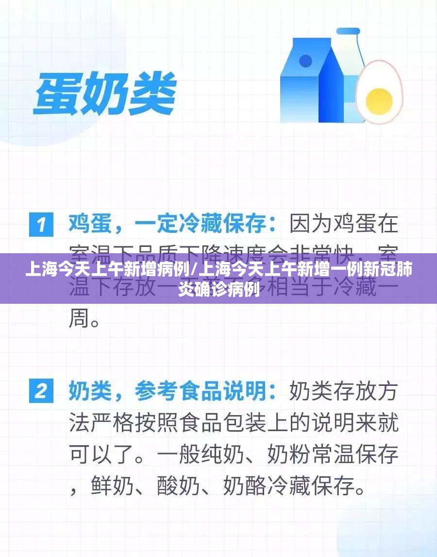 上海今天上午新增病例/上海今天上午新增一例新冠肺炎确诊病例 上海今天上午新增病例/上海今天上午新增一例新冠肺炎确诊病例