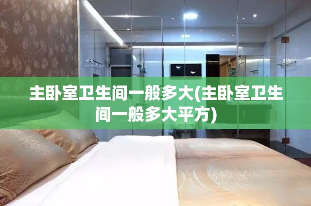 主卧室卫生间一般多大(主卧室卫生间一般多大平方) 主卧室卫生间一般多大(主卧室卫生间一般多大平方)
