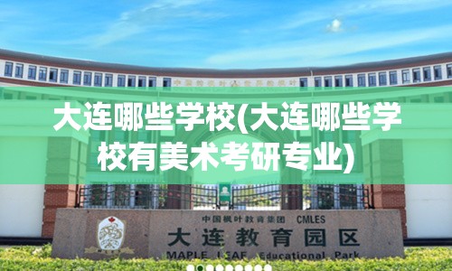 大连哪些学校(大连哪些学校有美术考研专业)