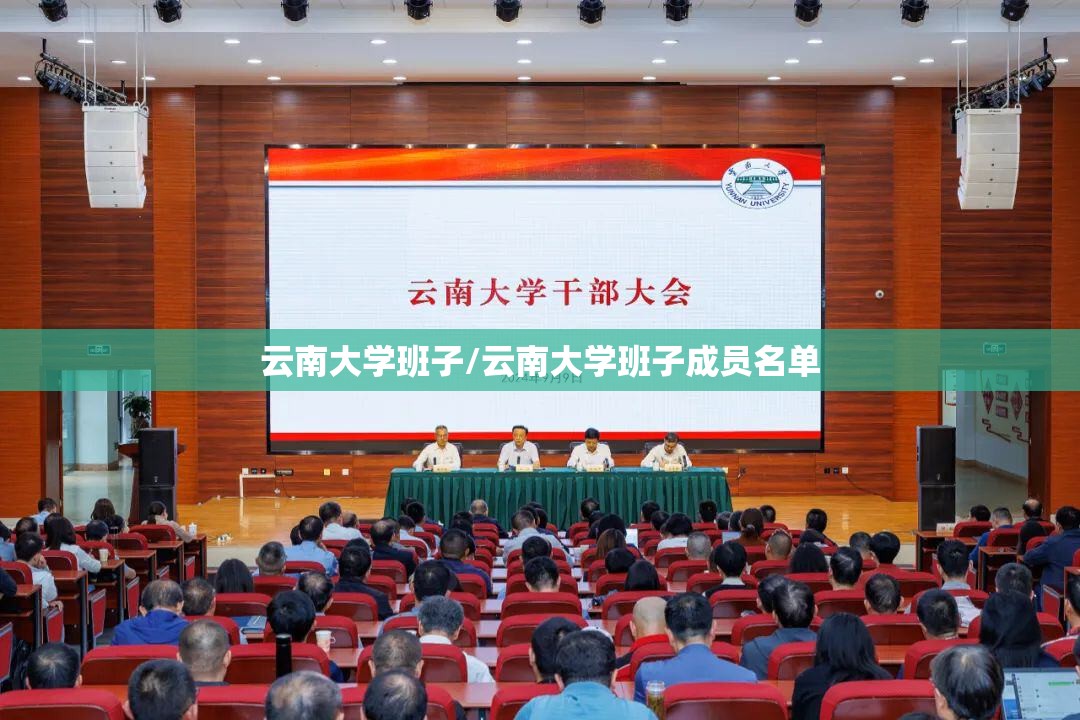 云南大学班子/云南大学班子成员名单