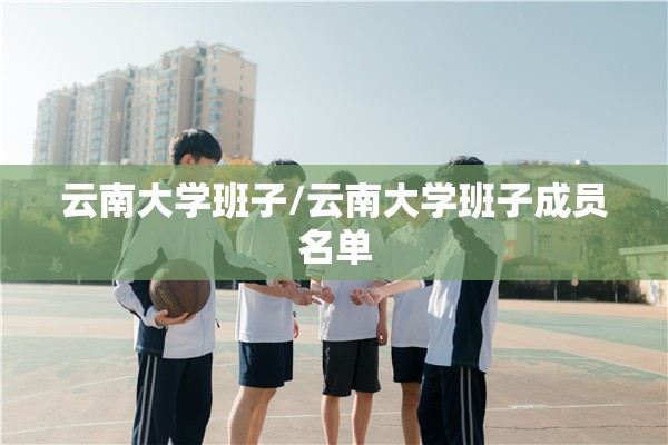 云南大学班子/云南大学班子成员名单