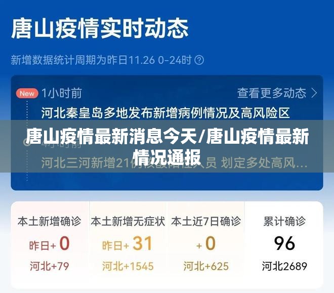 唐山疫情最新消息今天/唐山疫情最新情况通报
