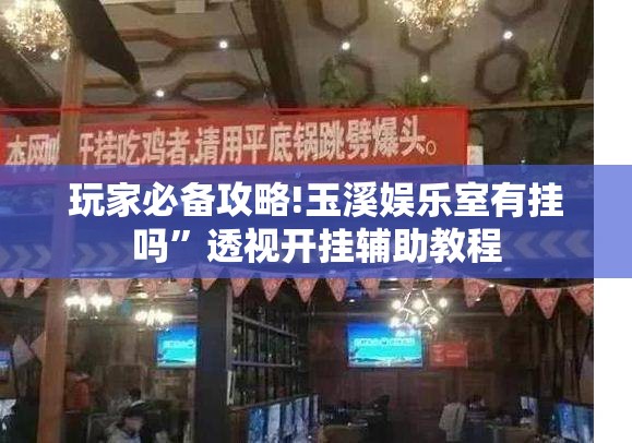 玩家必备攻略!玉溪娱乐室有挂吗”透视开挂辅助教程