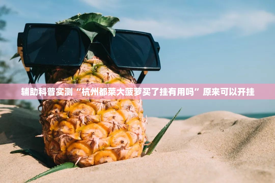 辅助科普实测“杭州都莱大菠萝买了挂有用吗	”原来可以开挂