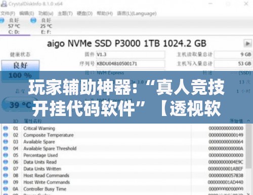 玩家辅助神器:“真人竞技开挂代码软件”【透视软件教程分享】