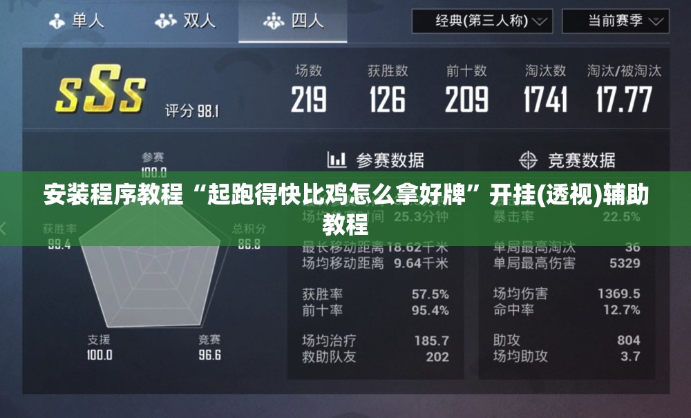 安装程序教程“起跑得快比鸡怎么拿好牌”开挂(透视)辅助教程