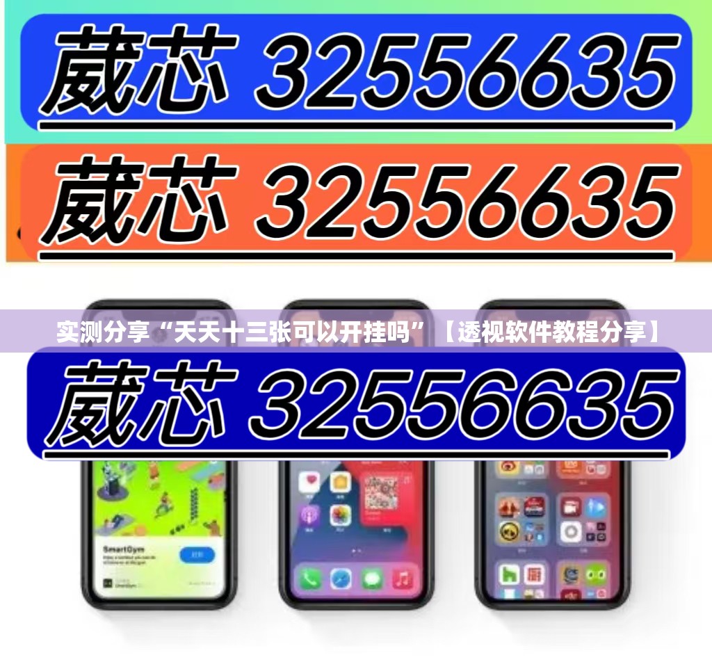 实测分享“天天十三张可以开挂吗	”【透视软件教程分享】
