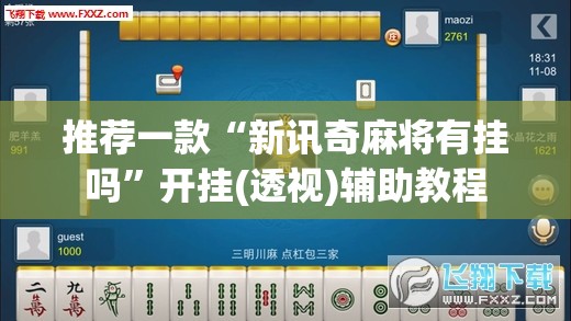 推荐一款“新讯奇麻将有挂吗”开挂(透视)辅助教程