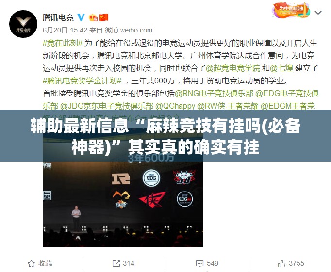 辅助最新信息“麻辣竞技有挂吗(必备神器)”其实真的确实有挂