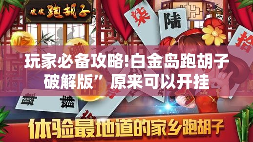 玩家必备攻略!白金岛跑胡子破解版”原来可以开挂